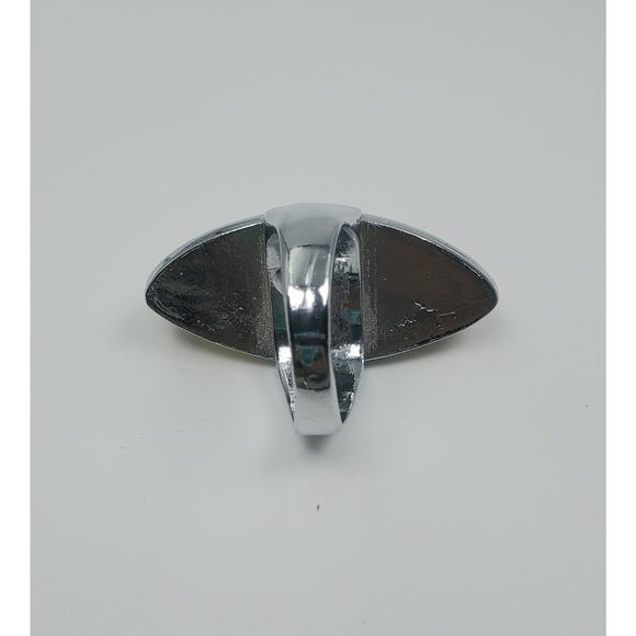 Vintage Baltic Amber Huge Chunky Boho Necklace, Bracelet, and Ring Set NOS - Picture 8 of 9